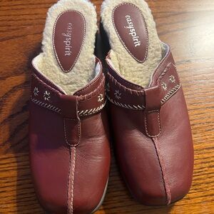 Easy Spirit Women's Red Slip-On Shoes